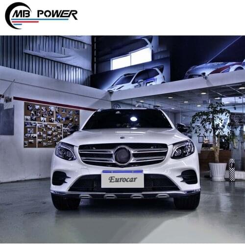 GLC class x253 GLC43 TI style body kit fit for high quality 2016 year~ pp material GLC class x253 GLC43 TI style body kit