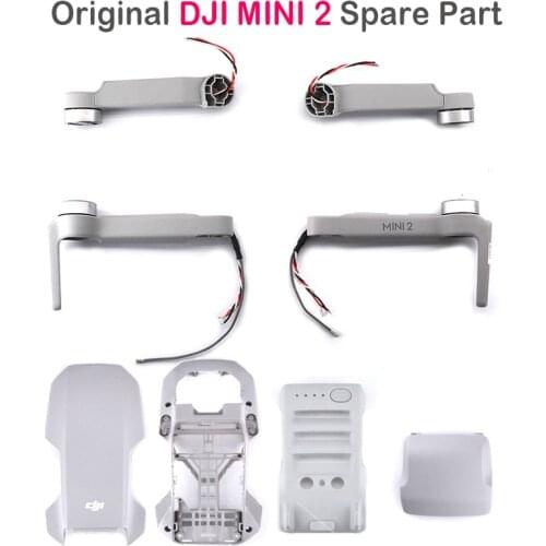 Original DJI Mini 2 Motor Arms Body Shell Middle Frame Bottom Shell Upper Battery Cover for Mavic Mini 2 Repair Spare Part