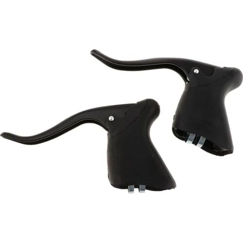 Pair Road Aero Bicycle Brake Levers Lever for 22.2 - 23.8 mm Dia. Handlebar Bike Parts Accessory