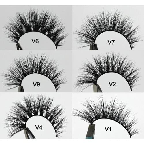 Visofree Dramatic Lashes Mink Eyelashes 1 Pair 3D Noire Mink Lash Fluttery Effect Dramatic Upper Lashes Makeup Lashes
