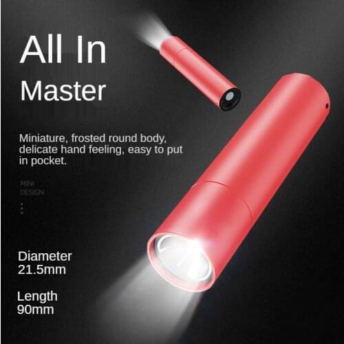 Q5 Super Bright LED Power Torch USB Rechargeable Portable Super Bright Pocket Small Household Long-Range Lighting Lamp 36