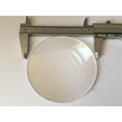 100mm Large K9 Optical Glass Focal Length 510mm Plano Convex Aspherical Lens Imaging Loupe Magnifying Lenses Focusing Lentes