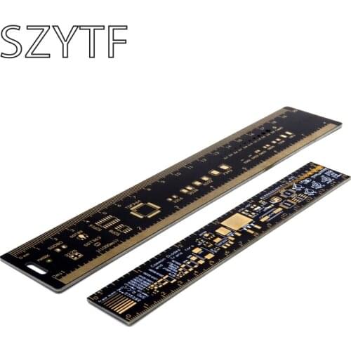 20cm Multifunctional PCB Ruler Measuring Tool Resistor Capacitor Chip IC SMD Diode Transistor Package Electronic Stocks