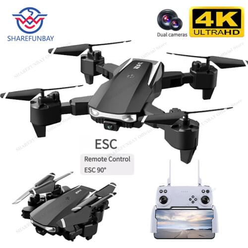 2021 NEW S106 GPS Drone 8K Dual HD Camera Professional Aerial Photography Brushless Motor Foldable Quadcopters RC Distance 1200M