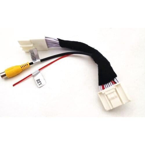 24 Pin Reverse Camera Interface Wire Cable For Renault Dacia OEM Monitor With MediaNav System Nondestructive Install