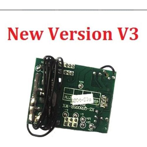 Free shipping GT Model QS8004 Receiver 35mhz (New version) Original QS8004 RC Helicopter Spare parts 35mhz V3 PCB board