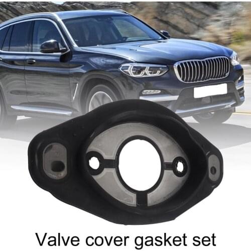 Black High-quality Valve Cover Gasket Set 11127552280 11127559311 11127582245 Rubber Valve Cover Gasket Kit Durable