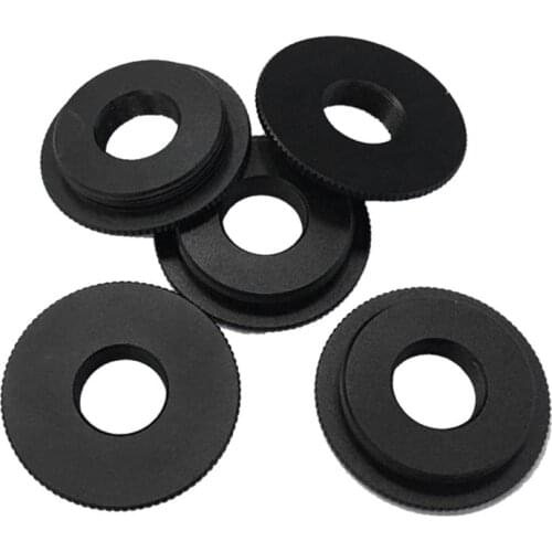 Black Metal M12 to C/CS Mount Board Lens Converter Adapter Ring for AHD SONY CCD TVI CVI Box Camera Support Accessories 77UB