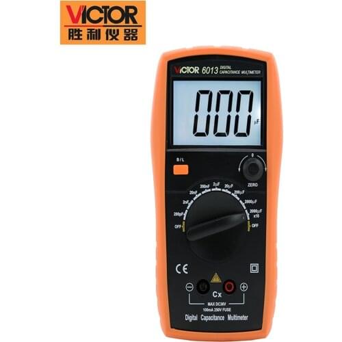 Victor VC6013 Inductance CAPACITANCE LCR Meter Digital Multimeter Resistance Meter Null