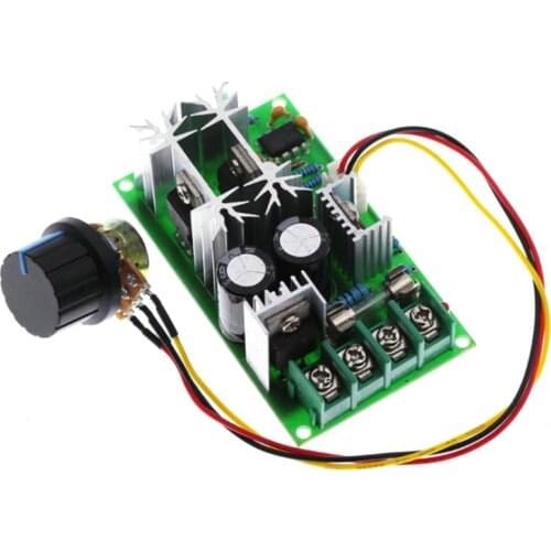 DC10-60V 20A DC Motor Speed Regulator High Power Drive Module PWM Motor Speed Controller