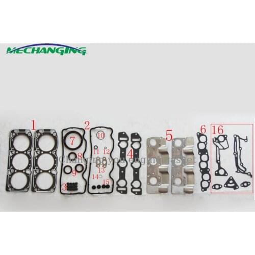 FOR CHRYSLER VOYAGER II OR LE 3.0 I Engine Gasket Set 6G72 12V Engine parts Automotive Spare Parts Overhaul Package MD997312