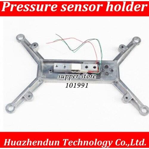 DEBROGLIE 2pcs Electronic quantitative platform scale pressure sensor mounting bracket fixed aluminum alloy 80X12.7X12.7