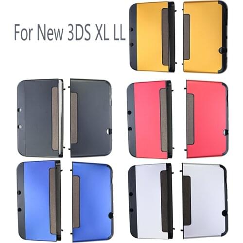 JCD Aluminum Protective Shell Upper Lower Protector Cover Plate Case Housing For Nintendo New 3DS LL / XL