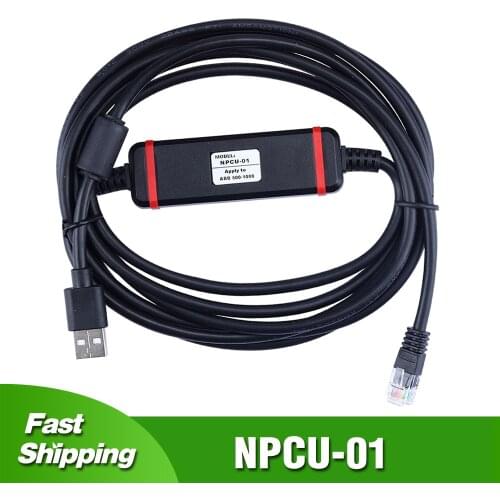 NPCU-01Suitable ABB VFD ACS800 600 500 1000 DCS500 Debugging Cable USB Download Line Frequency Converter Cable