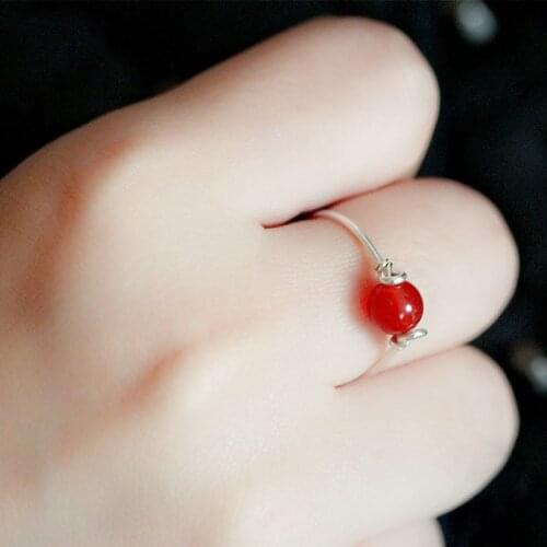 Cute small and exquisite ring ladies cute sweet style jewelry fashion trend decorative ring lover anniversary gift jewelry
