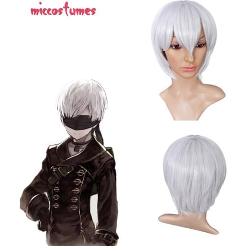 Nier Automata YoRHa No.9 Type S 9S Cosplay Wig