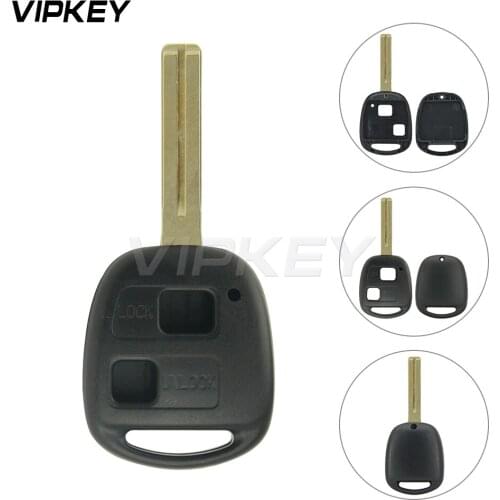 Remotekey replacement key shell 2 button for Lexus ES350 IS250 IS350 SC430 2005 2006 2007 2008 Toy48 short key blade