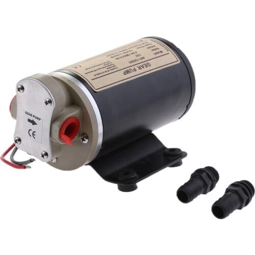 12VDC Scavenge Gear Pump Diesel Fuel Scavenge Oil Transfer 55PSI 3.2GPM