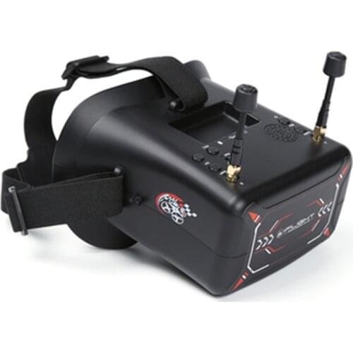 Iflight FPV Video Glasses Googles Racing Drone Four-Axis Head-Mounted 5.8G with DVR Video Receiver 4.3 Inches