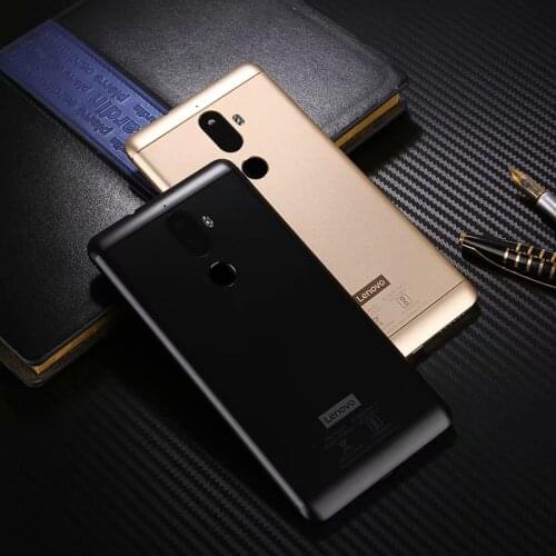 K8Note Rear Housing Cover For Lenovo K8 Note Metal Back Door Repair Battery Case + Camera Glass