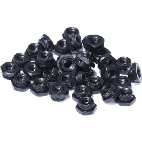 40PCS M3 Rivet Nut Self-Clinching Screw Nut Inserting Nutsert Press Rivet Nut for RC Drone FPV Accessory Quadcopter Multicopter