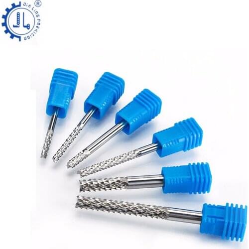 1PC PCB corn cutter cnc pcb milling circuit board milling corn cutter for fiberglass panels milling cutter