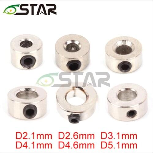 20pcs/lot 6Star Hobby Normal Wheel Adpater For RC Airplane Size 2.1/2.6/ 3.1/ 4.1/ 5.1mm (inner bore) Free Shipping