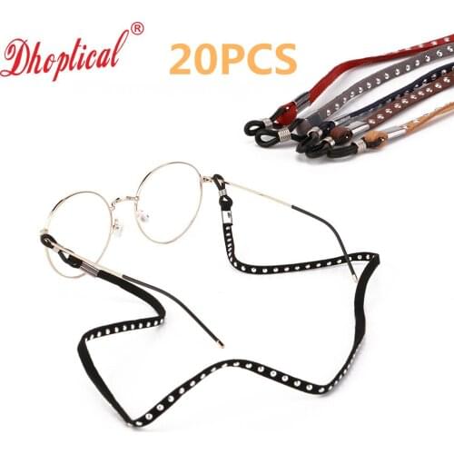20pcs eyeglasses cord ,eyewear rope holder avoid glasses slip wholesale by dhoptical
