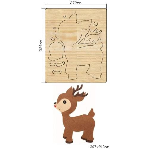 Animal puppet cutting mold 2021 new mold and wooden mold suitable for common die cutting machines on the market