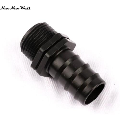 4pcs NuoNuoWell 3/4" Male Thread to 25mm Hose Soft Pipe Connector Irrigation Garden Watering Aquaponics Aeroponics Water System