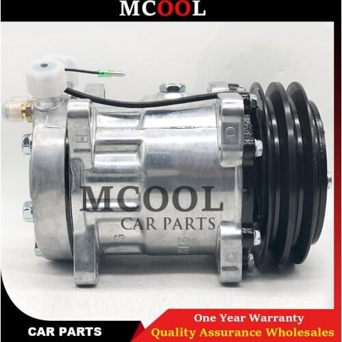 For Free Shipping Auto AC A/C Compressor 2pk 12V for Sanden SD7H15 7863 7867 8024 8031 8062 4663 4779 6036 8104 8258