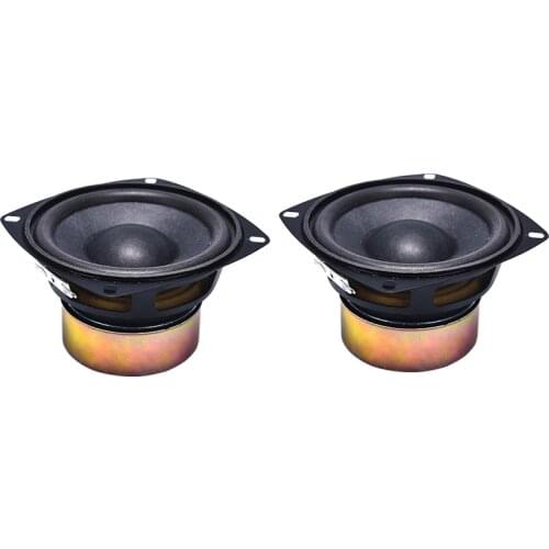 Anti Magnetic Cover Bluetooth Speaker 4 Inch 8Ohm 30W Loudspeaker Golden Full Frequency Woofer Speaker Car Computer Multimedia