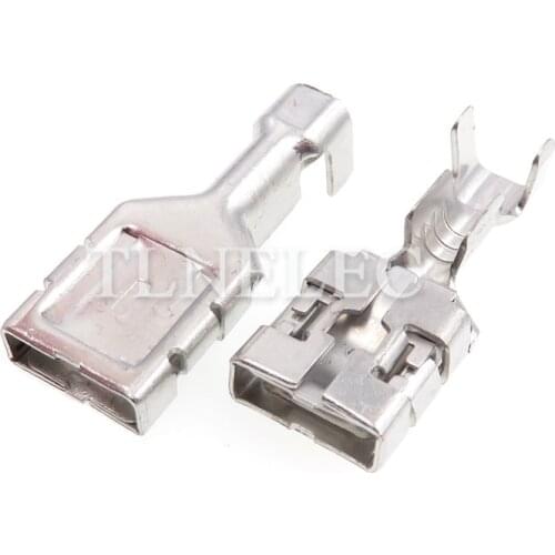 DJ626-D9.5X1.2C Automotive High Current Large Power Crimp Wire Terminal of 9.5 Series Rectangular Auto Famale Splice Terminal