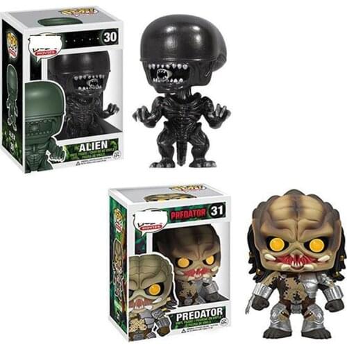 Alien Vs Predator Action Figure Alien 30# PREDATOR 31# Collectible Model Toys Horror Gift Doll 10cm