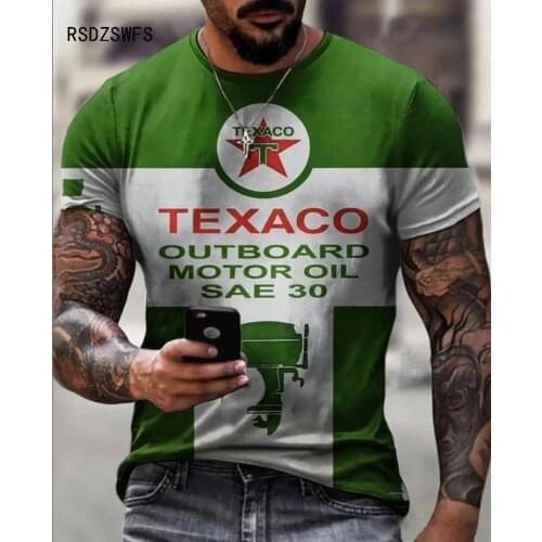 Five Pointed Star 3D Print T Shirt Men Round Neck Loose Short Sleeved Tees Street Casual Harajuku Style Oversize T Shirt