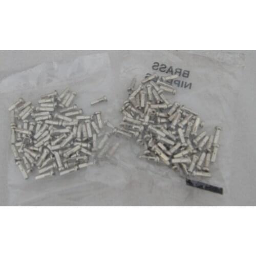 72pcs SPEEDSAFE BN14 brass silver Gauge 14 12mm 14mm 16mm 0.95g MTB Strong Bike Spoke Nipples road bicycle wheel accessories