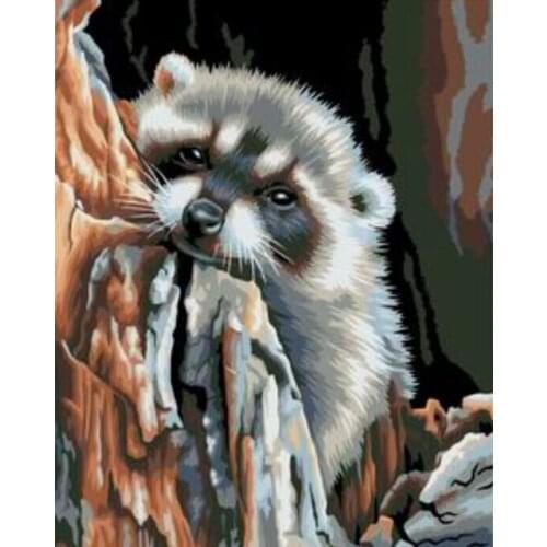 PAINTBOY Framed DIY Digital Oil Painting By Numbers Painting&Calligraphy Of Koala Home Decor Wall Art GX6319 40*50cm