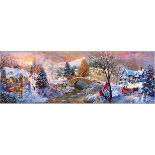 Needlework for embroidery DIY DMC High Quality - Counted Cross Stitch Kits 14 ct Oil painting - Grandmas House