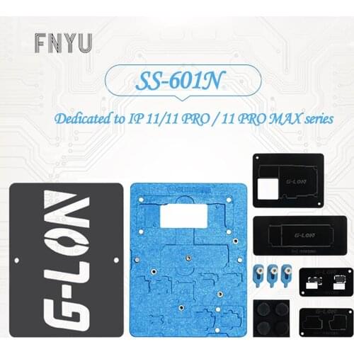 SS-601N main board tin planting platform for iphone11 Pro Max tin planting fixture magnetic double-sided maintenance tool