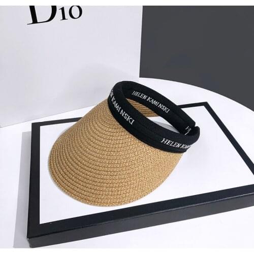 Beach hat Manual Raffia straw hat summer hats for women Sun protection caps for women cap Fashion Sun Hats ladies hats and caps