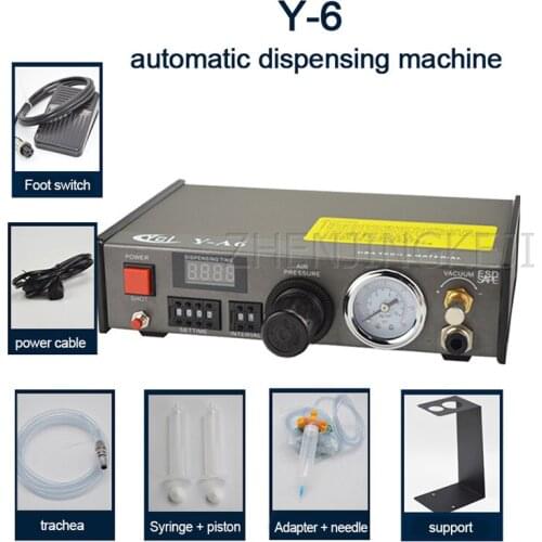 Fully Automatic Dispenser Manual Controller Efficient Glue Silica Gel Automatic Glue Injection Filling Machine Glue Machine Tool