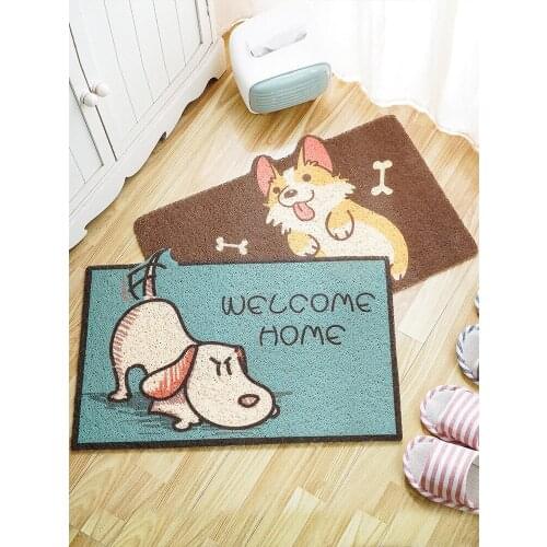 Carpet Bathroom anti-slip mat Home decoration Cute girly heart Send a Gift Cartoon pictures Floor furnishings Household products