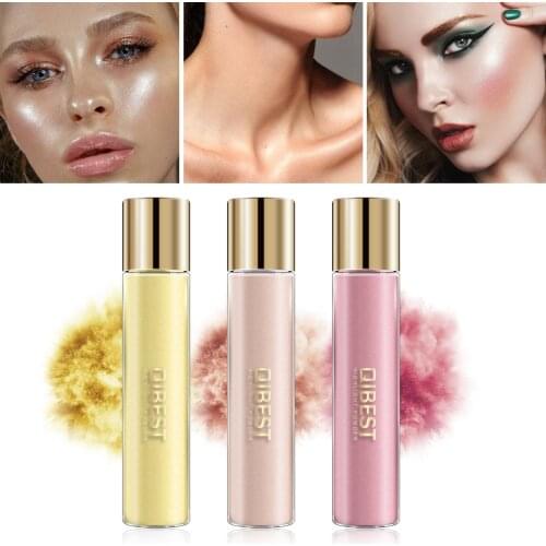 17 colors highlighting powder diamond eyeshadow powder streamer magic color mermaid powder liquid highlighter beauty cosmetic