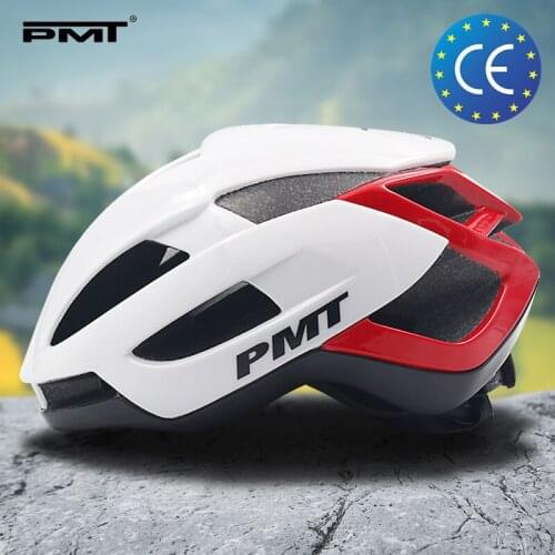 PMT Racing Road MTB Bike Hat Intergrally-Molded Breathable Personality Confortable Outdoor Sport Safety Bicycle Helmet Men Women