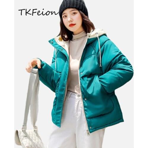 Женские короткие пуховики TKFeion China At AliExpress