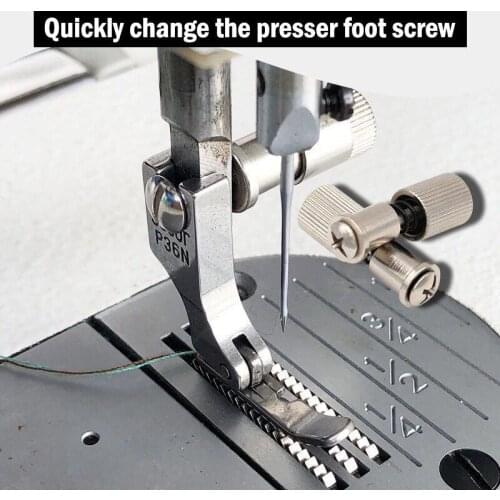 1/2Pcs Presser Foot Easy Change Screw Clamp Spring Easy Holder Sewing Tools Accessories For Sewing Machine Home Sewing Machine