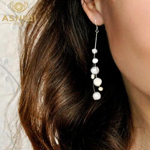 ASHIQI Silver Earrings