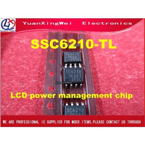 Freight free 10pcs 100% new original SSC6210-TL SSC6210 SC6210 soic-8 pin LCD power management chip