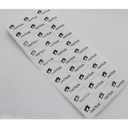 Free shipping STOCK handmade sticker/clothing price label/logo sticker/brand name/gift packing label/DIY cute tag 1000 pcs a lot