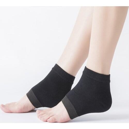 1pair New Gel Heel Socks Moisturing Spa Gel Socks Feet Care Cracked Foot Dry Hard Skin Protector Wholesale or Retail